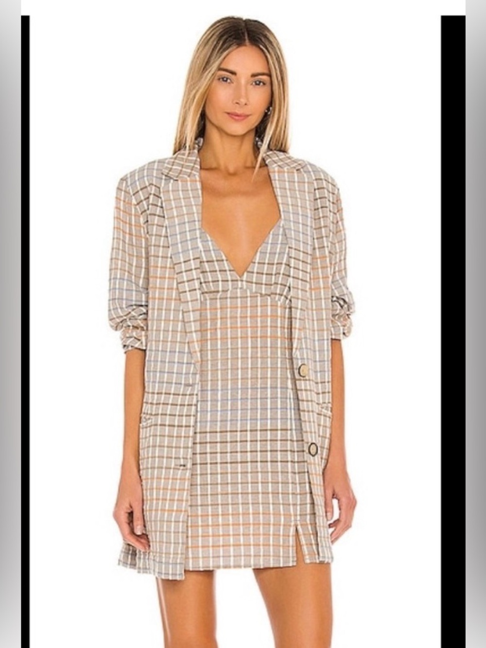 Free People Better Together Taupe Combo Set Large